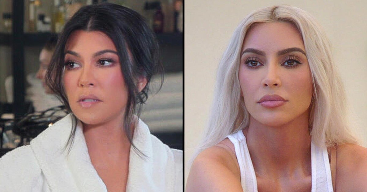 Kourtney Kardashian Says Teen Fights With Kim Were Worse Than D&G Feud