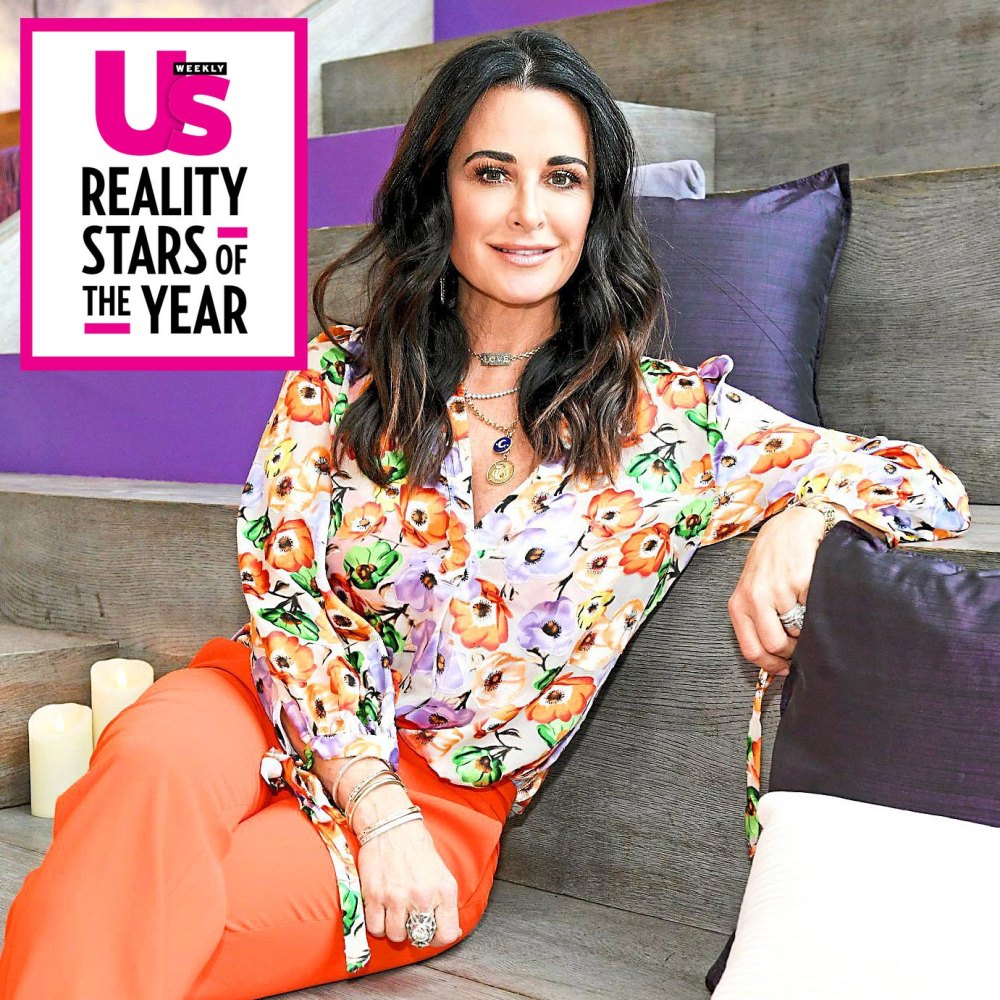 Kyle Richards Us Weeklys Top 10 Reality Stars of the Year Button