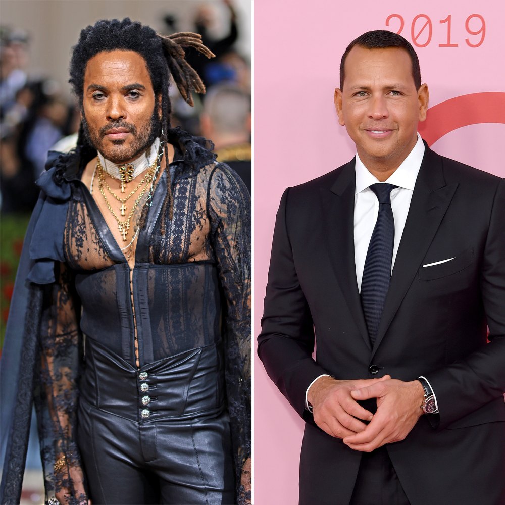 Lenny Kravitz Gave Alex Rodriguezs Daughter a Piano When She Was 4