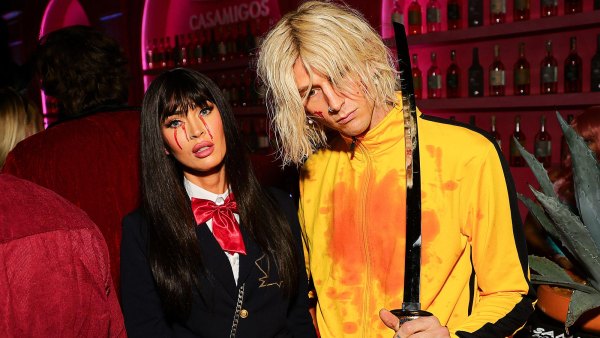 Machine Gun Kelly Pulled a Sword at Halloween Casamigos Party 642