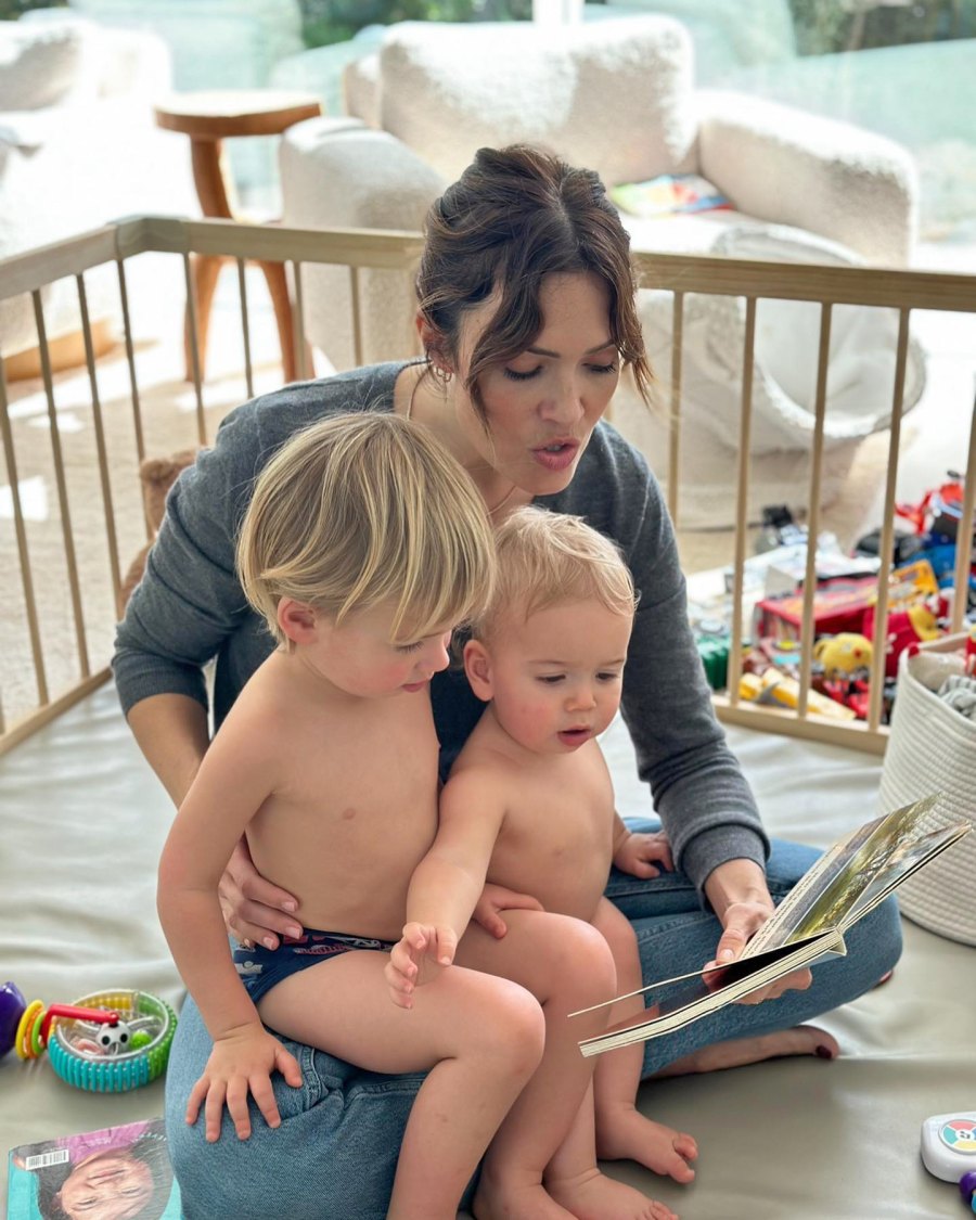 Mandy Moore Gushing Over Son Ozzie