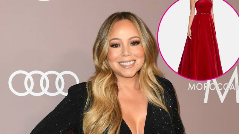 Mariah Carey Designs Holiday Dress With The Children's Place | Us Weekly Mariah Carey Designs Holiday Dress With The Children's Place | Us Weekly