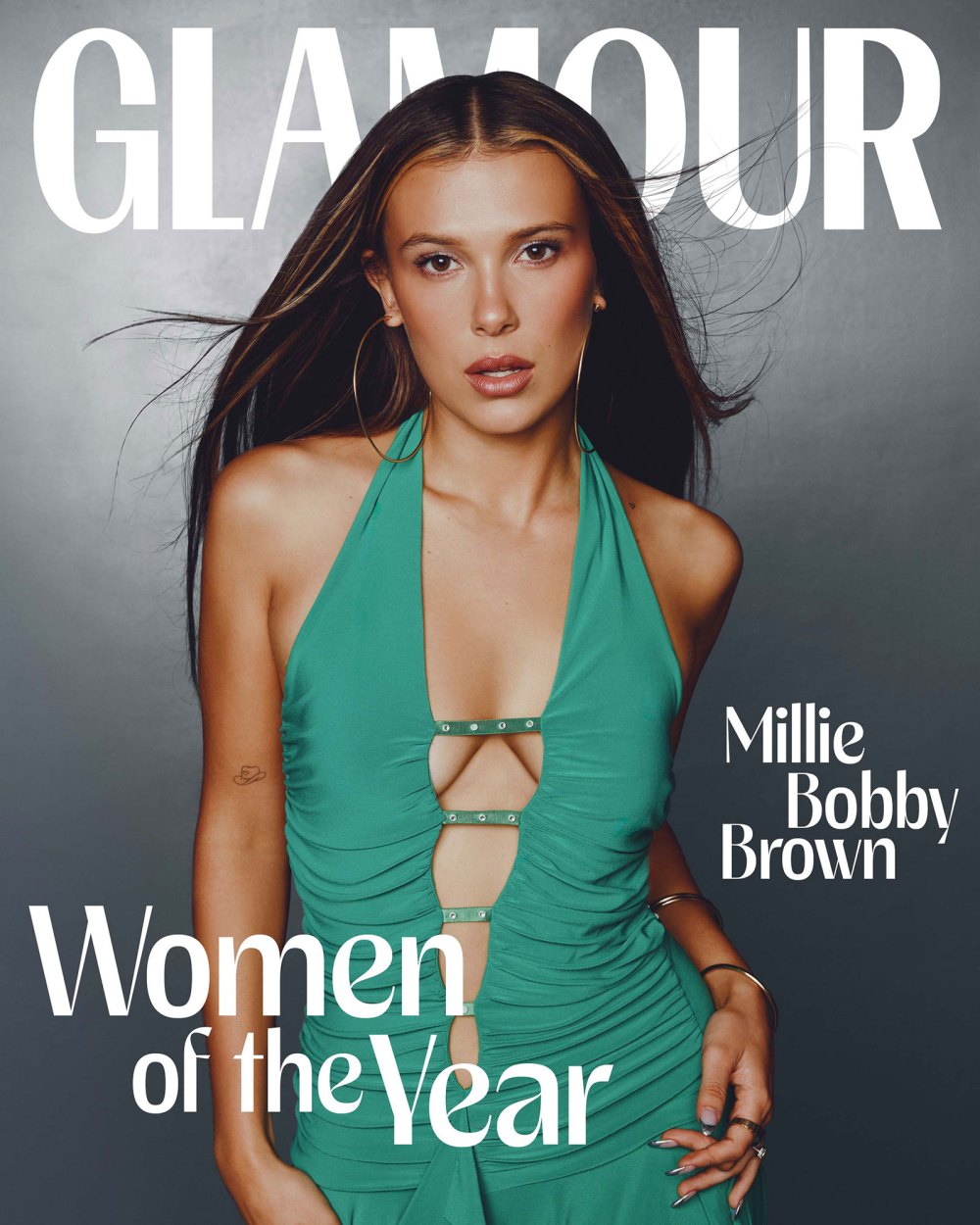 Millie Bobby Brown No Intention to be a Wife Before Meeting Fiance Jake Bongiovi Glamour Cover November 2023 GLOBAL WOMEN OF THE YEAR