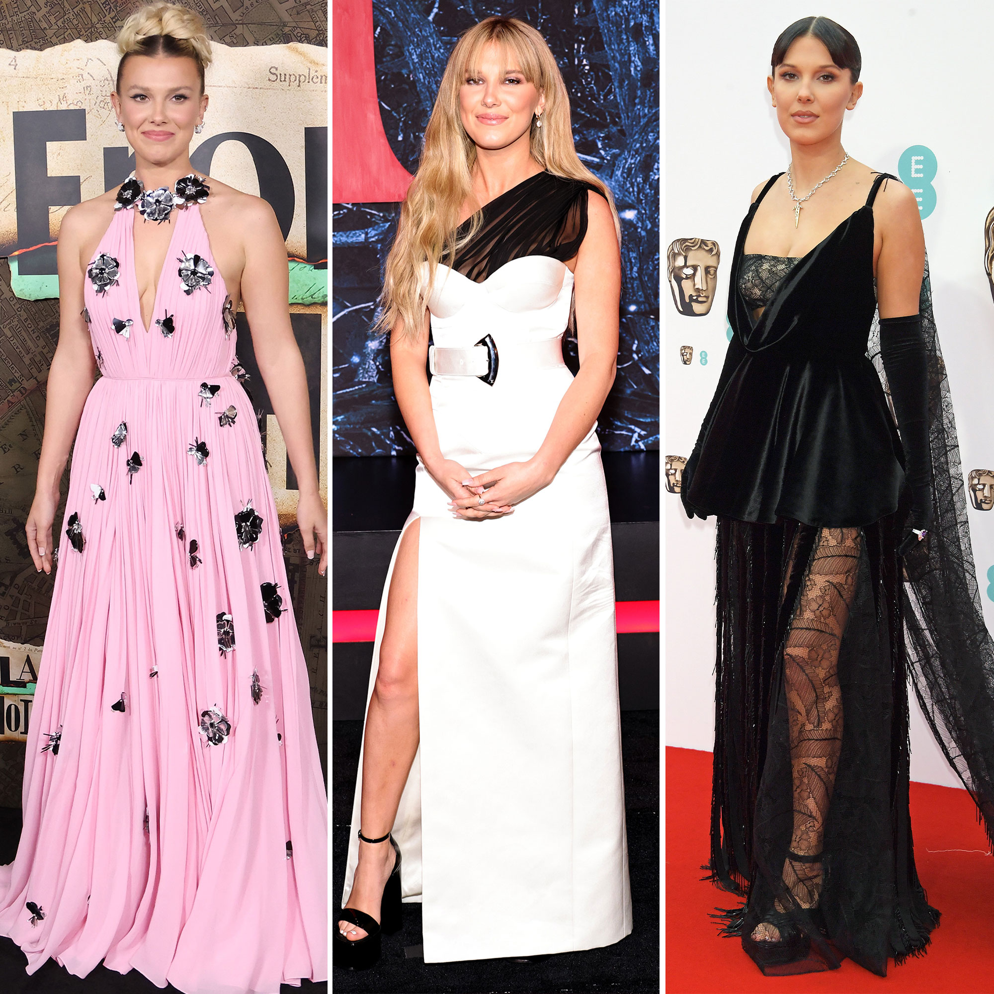 SAG Awards: Millie Bobby Brown in Louis Vuitton  Millie bobby brown, Bobby  brown, Sophisticated dress