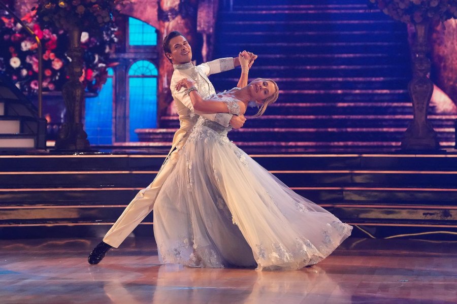 Mira Sorvino and Gleb Savchenko Dancing With the Stars Celebrates 100 Years of Disney
