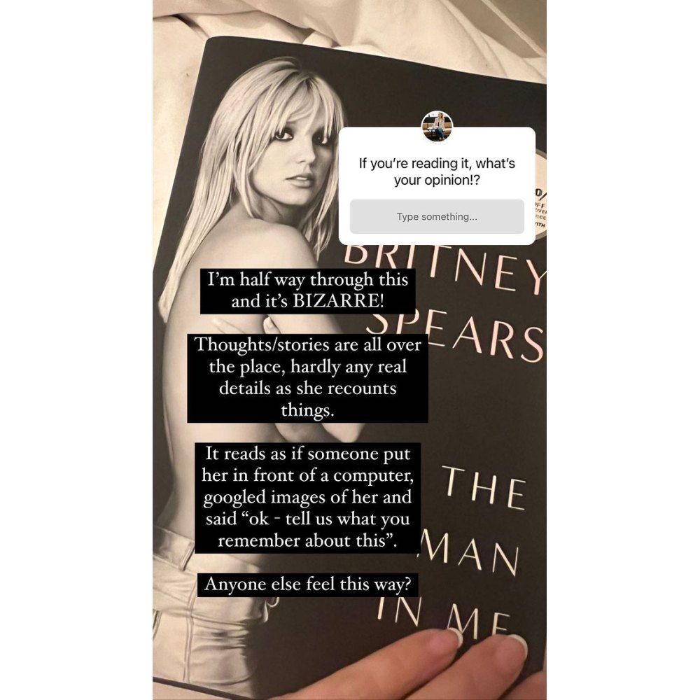 Molly Mesnick Shares Her Thoughts on Britney Spears Book Its Bizarre