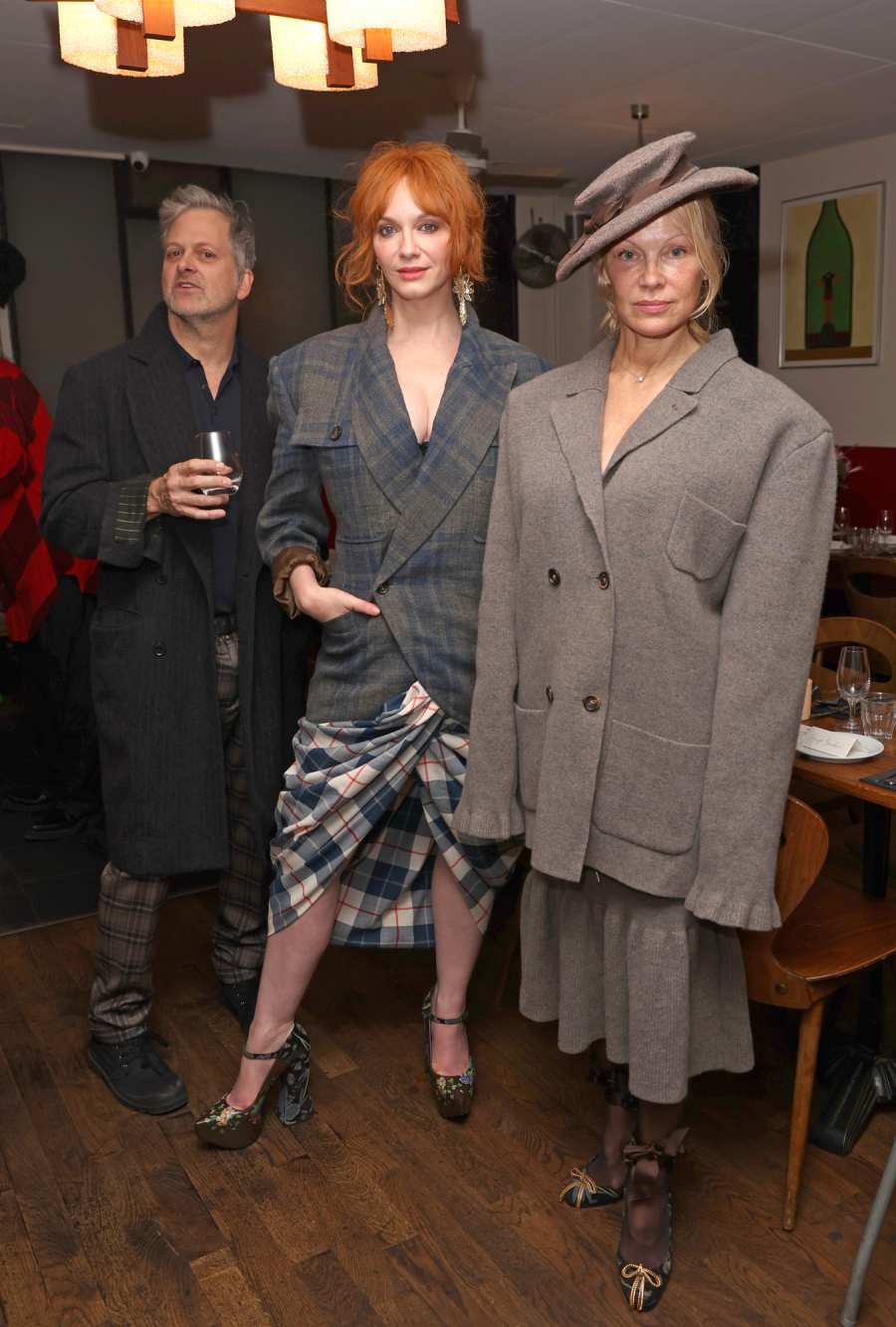 Pam Anderson Makeup Free at PFW