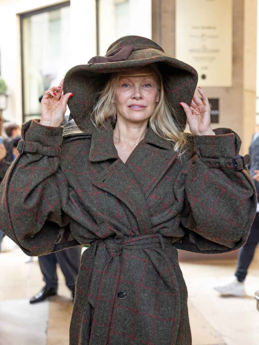 Pam Anderson Makeup Free at PFW