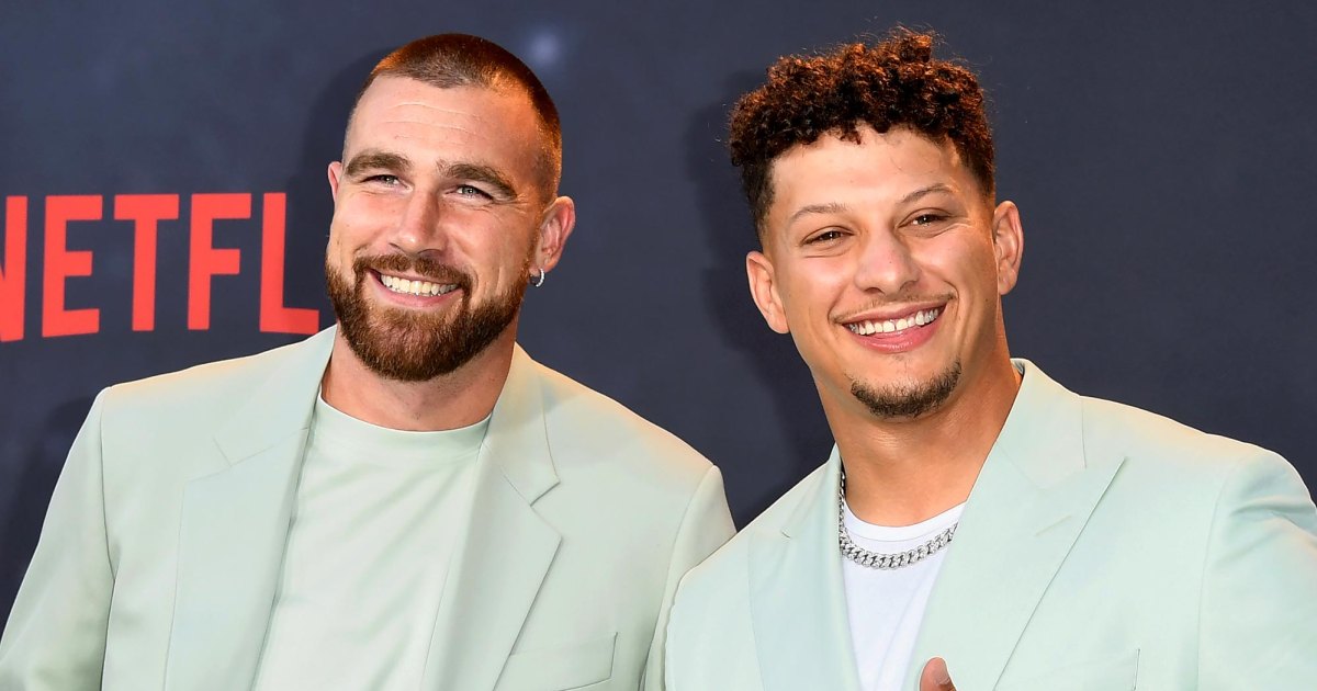 Patrick Mahomes and Travis Kelce’s Best Bromance Moments in Photos