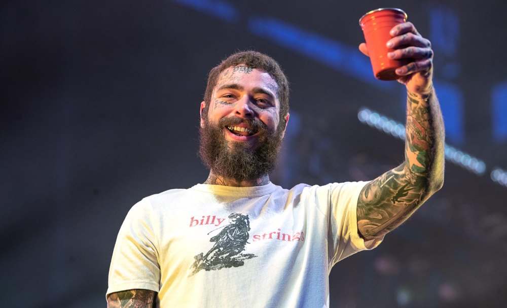 Post Malone Got a Kansas City Chiefs Tattoo As Punishment for Losing Beer Pong with Travis Kelce 440