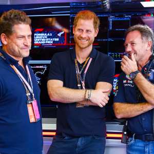 Prince Harry Attends the Formula 1 U.S. Grand Prix in Texas