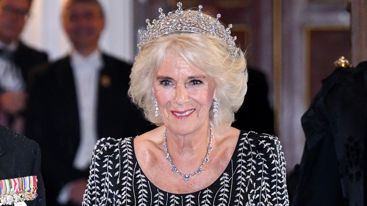 Queen Camilla Stuns in Girls of Great Britain and Ireland Tiara