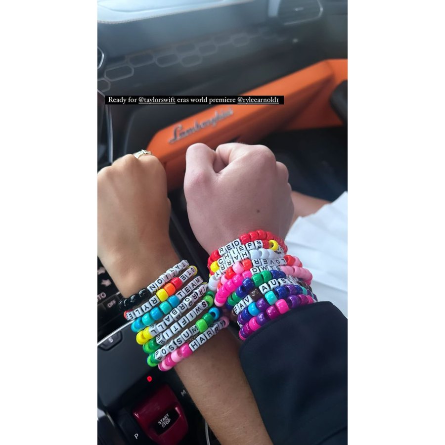 Harry Jowsey Rylee Arnold Attend Taylor Swift