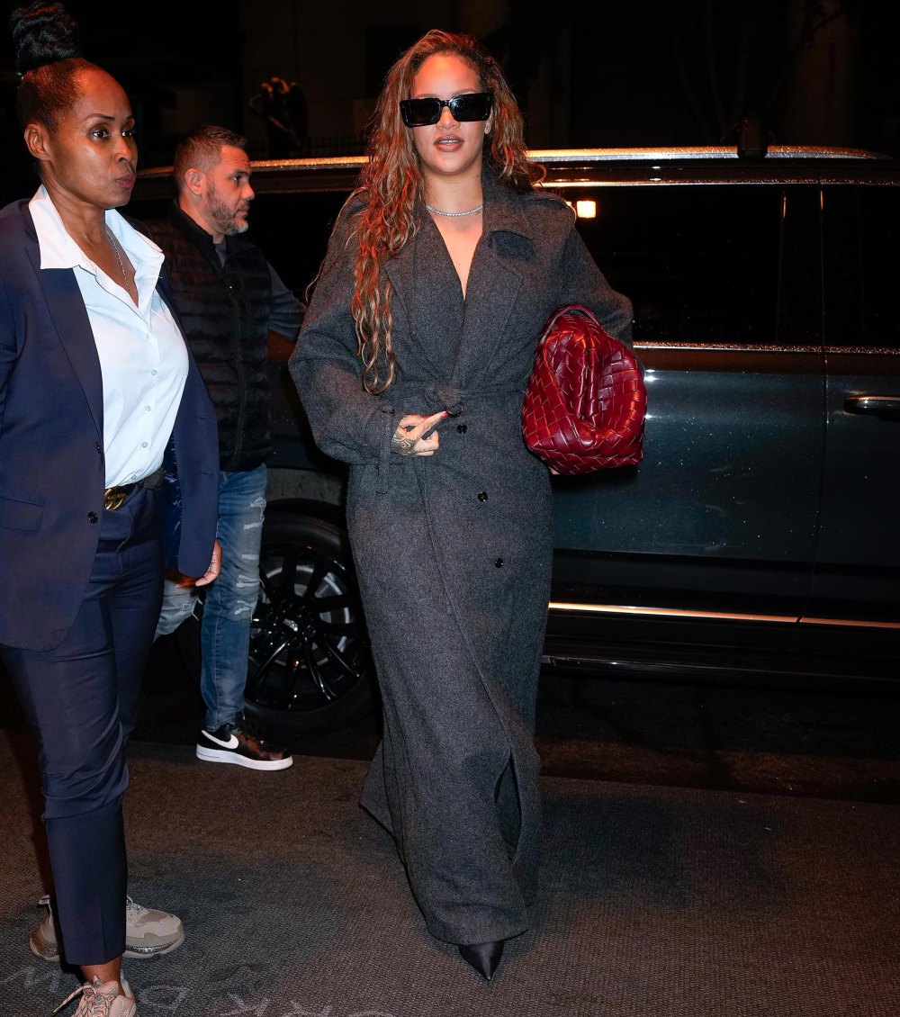 Feature Rihanna in Wrap Coat 2