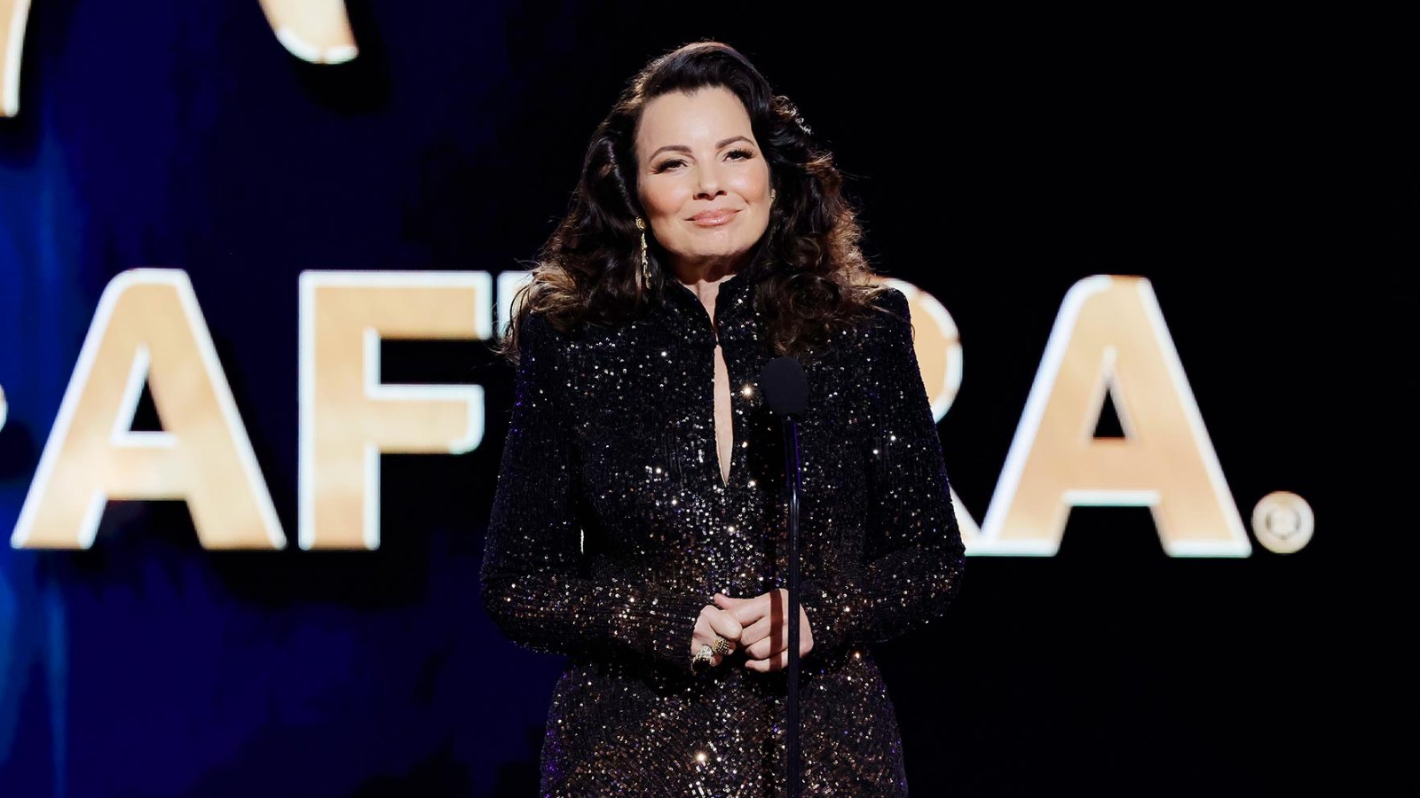 SAG-AFTRA President Fran Drescher Defends Bringing Heart-Shaped Plush Toy to the Negotiating Table