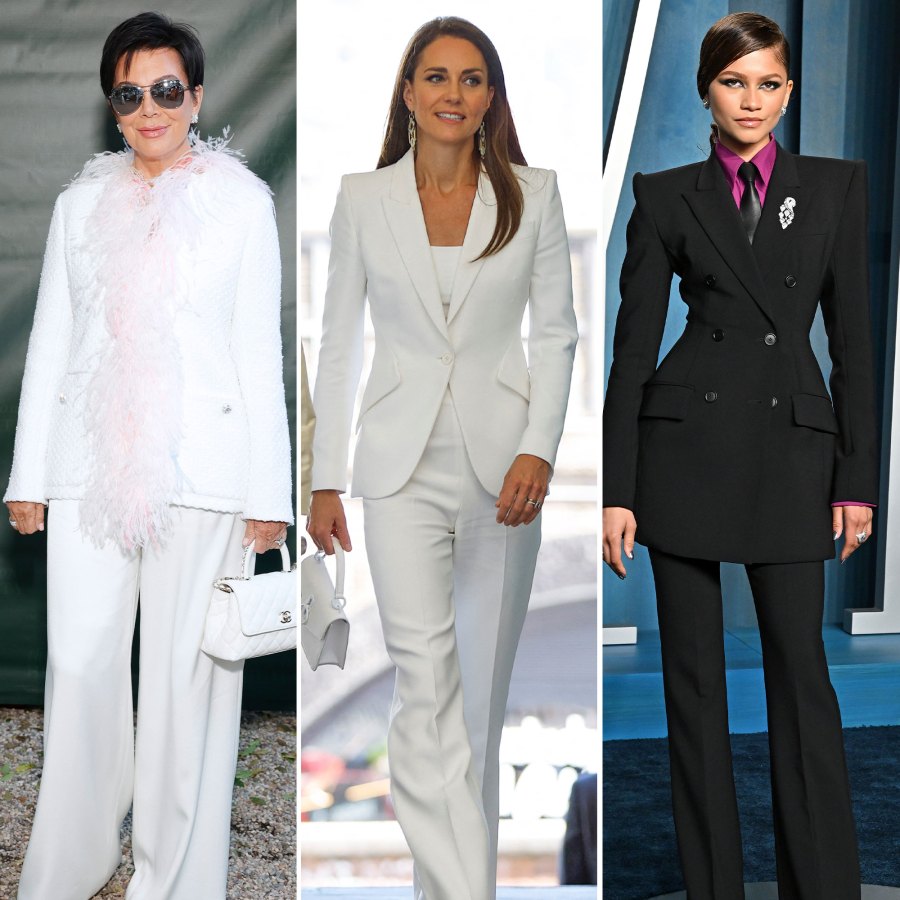 See Which Stars Traded In Their Dresses For Suits