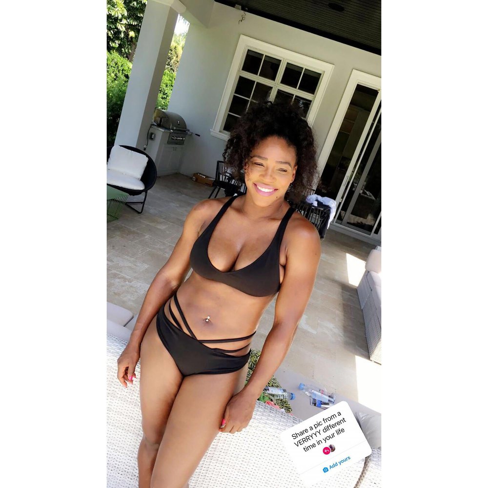 Serena Williams Shares a Bikini Pic From a Very Different Time Instagram