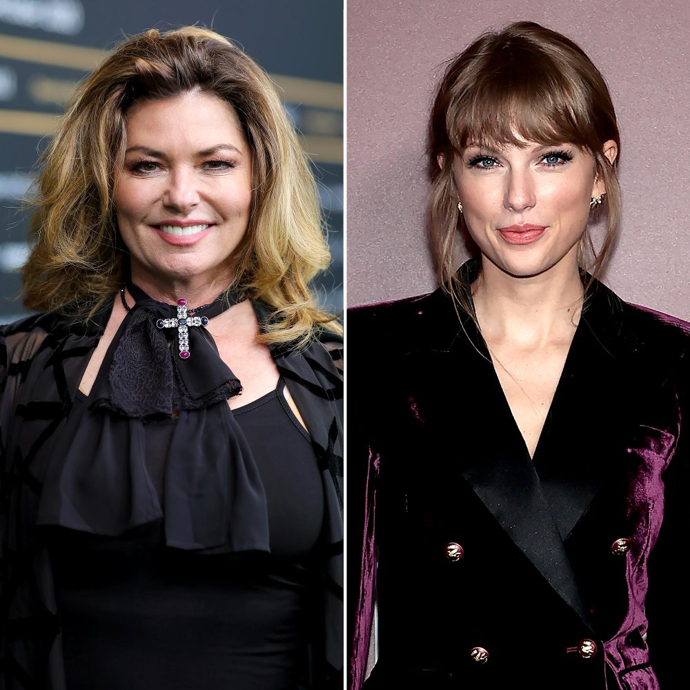 Shania Twain Calls Herself Taylor Swift’s Aunt After Star Wears Shirt with Her Face on It