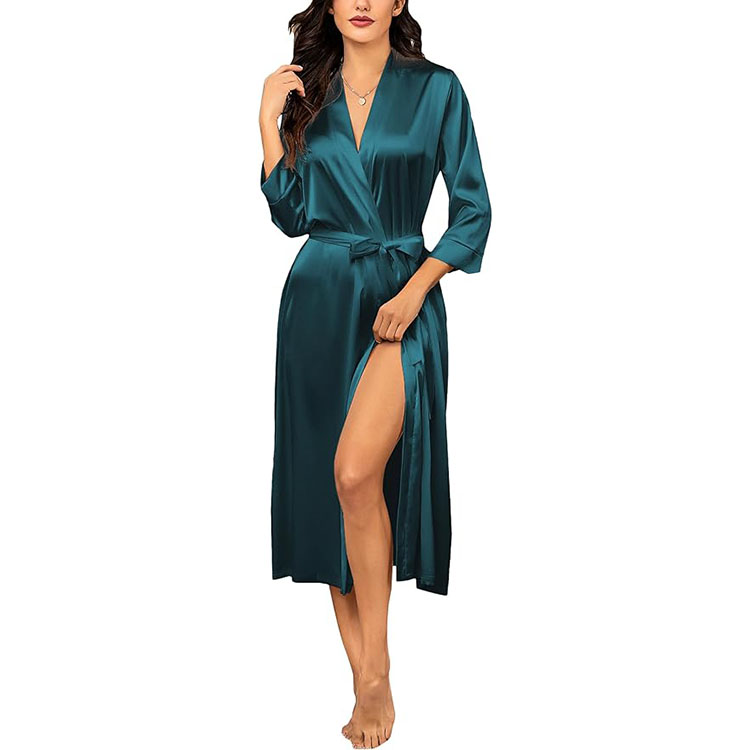 Silk robe from Amazon
