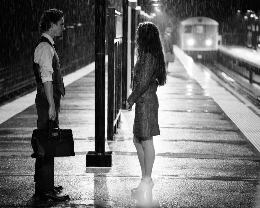 Timothee Chalamet Chanel BTS Bleu de Chanel ad