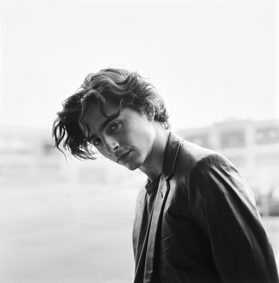 Timothee Chalamet Chanel BTS Bleu de Chanel ad
