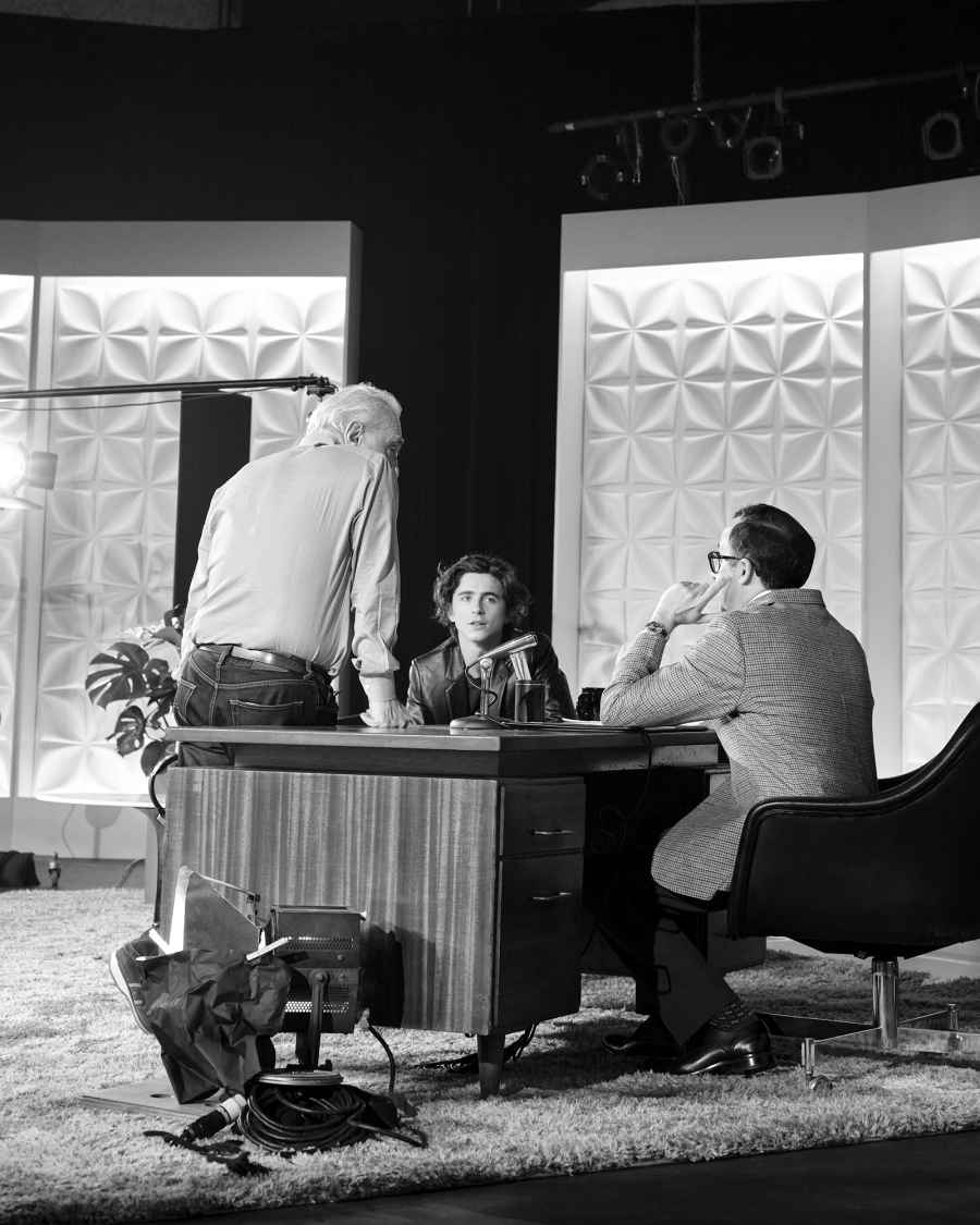 Timothee Chalamet Chanel BTS Bleu de Chanel ad