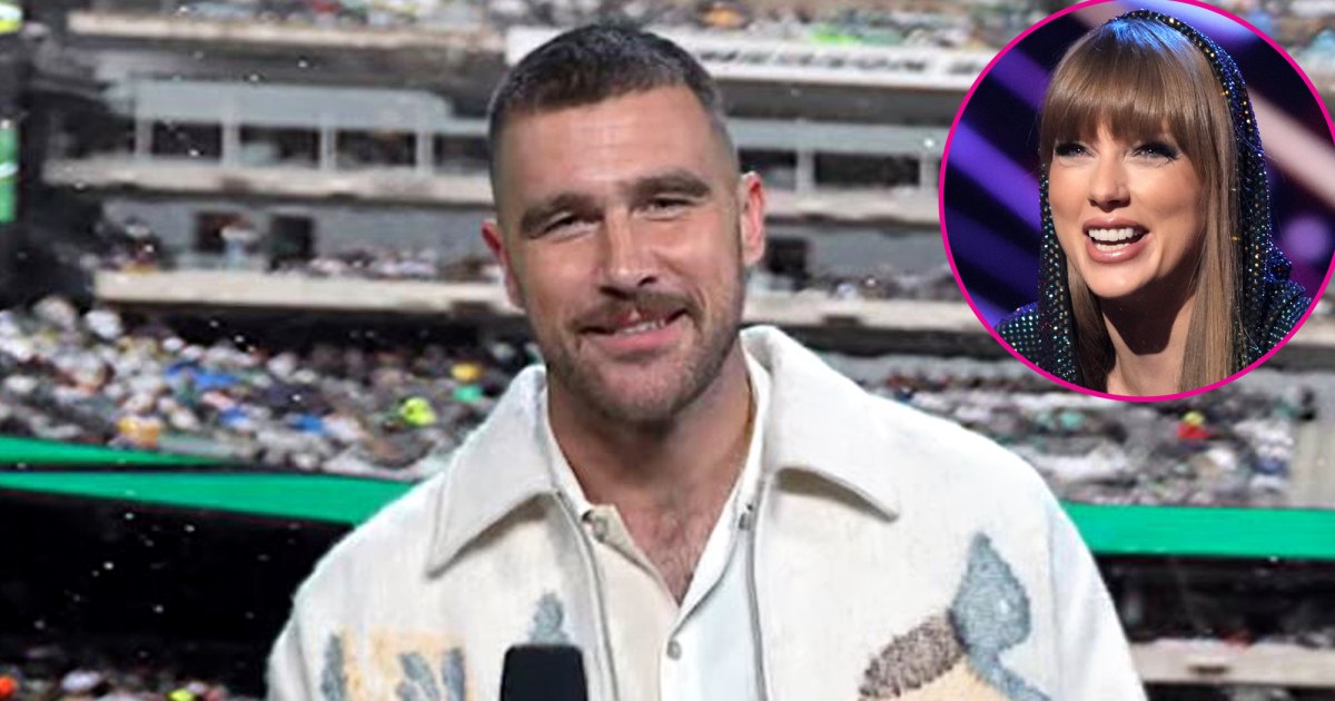 Travis Kelce Appears in SNL Sketch NFLs Coverage of Taylor Swift Which Dissed Her Exes prormo