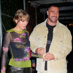 Travis Kelce Beams on Another Cozy Date Night With Taylor Swift in NYC 4