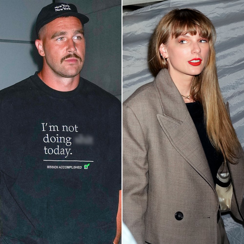 Travis Kelce Wears Funny “I’m Not Doing S–t Today” Shirt Outside Taylor Swift's Apartment