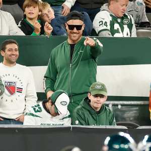 Travis Kelce at the Eagles Game
