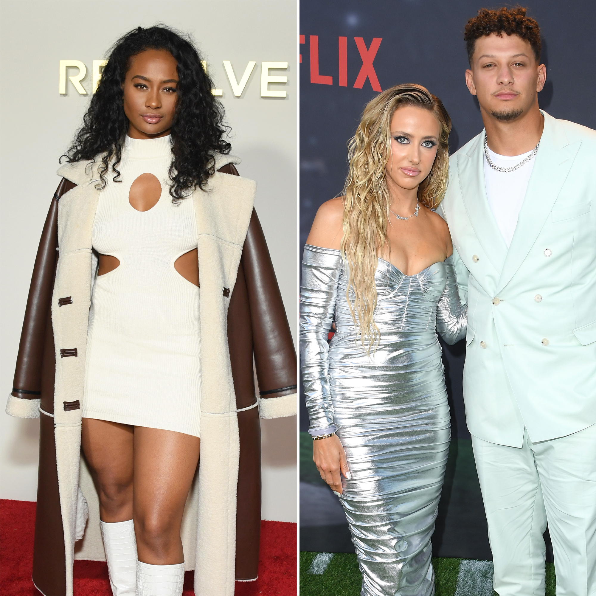 Travis Kelces Ex Kayla Nicole Unfollowed Patrick and Brittany Mahomes To Protect Myself