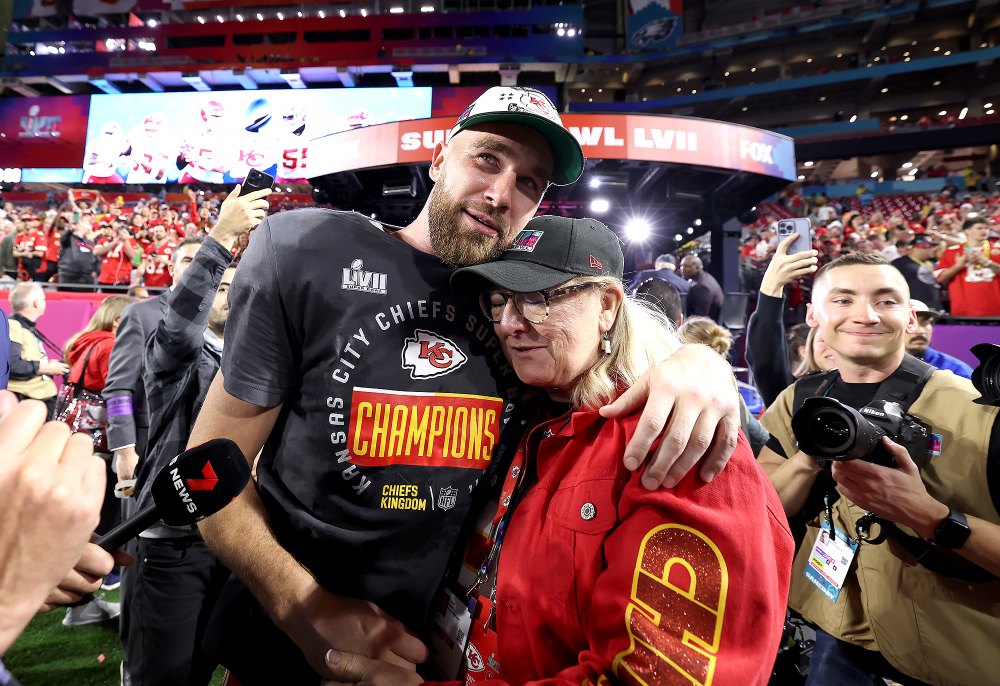 Travis Kelce's Mom Was 'On Top of the F--king World' Meeting Taylor Swift's Famous Friends