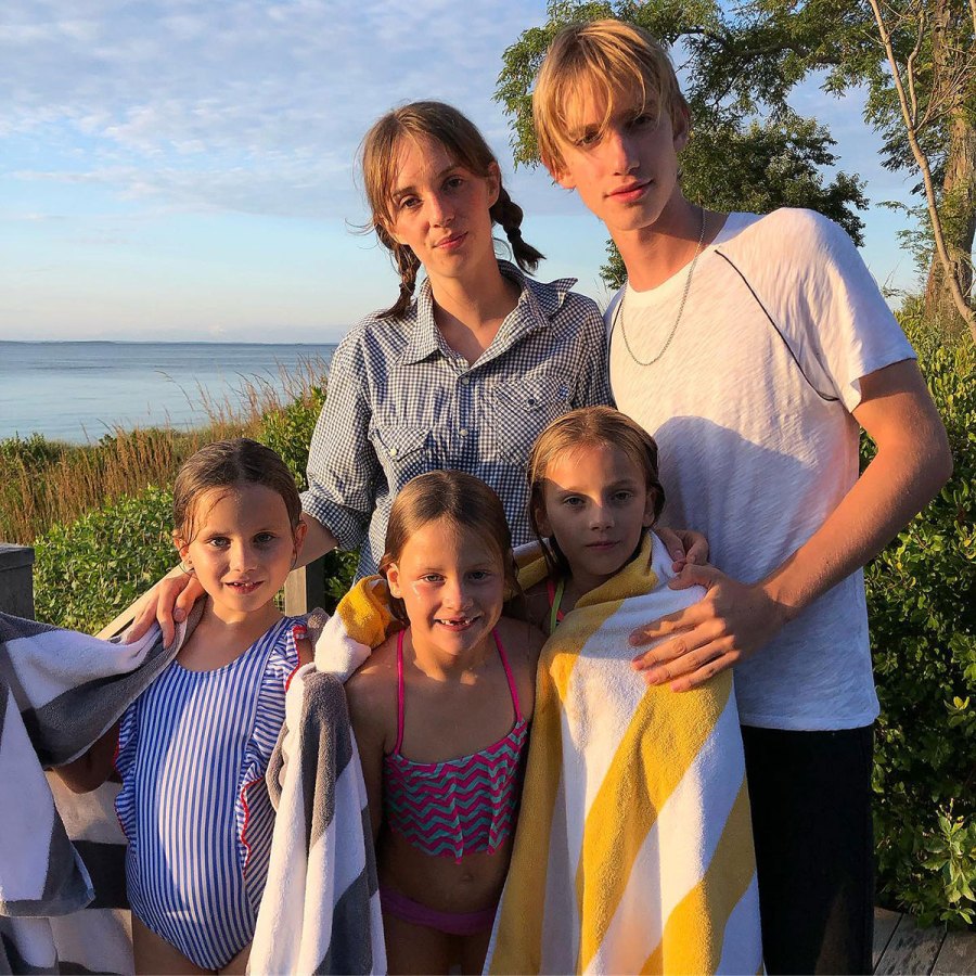 Uma Thurman and Ethan Hawkes Blended Family Album With Their Shared and Respective Kids