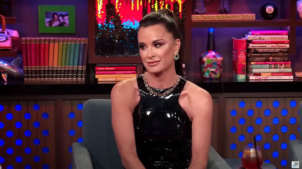 Watch What Happens Live with Andy Cohen Kyle Richards Says It Was Hard to See Mauricio Umansky Holding Hands With DWTS Emma Slater Dancing With The Stars