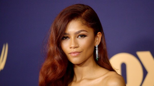Zendaya Strikes a Pose In Vivienne Westwood Corset Top and Matching Trousers