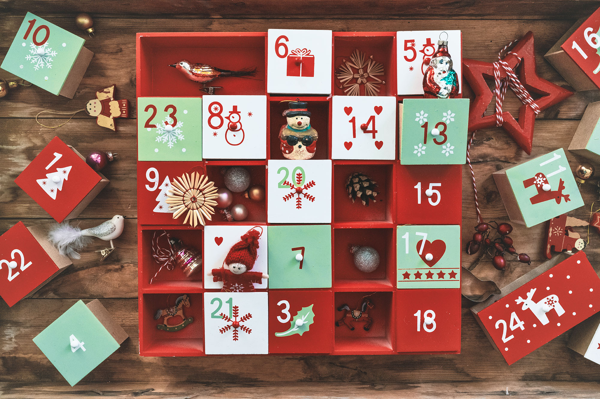 15 Fun and Festive Christmas Advent Calendars From