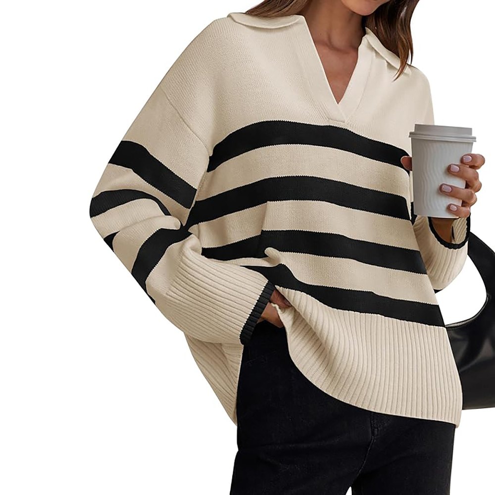 amazon-zesica-striped-sweater
