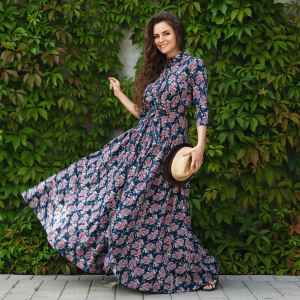 fall dress larger bust