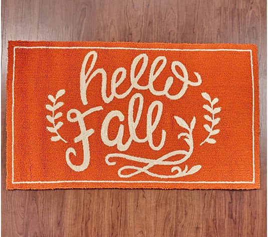 Hello Fall rug