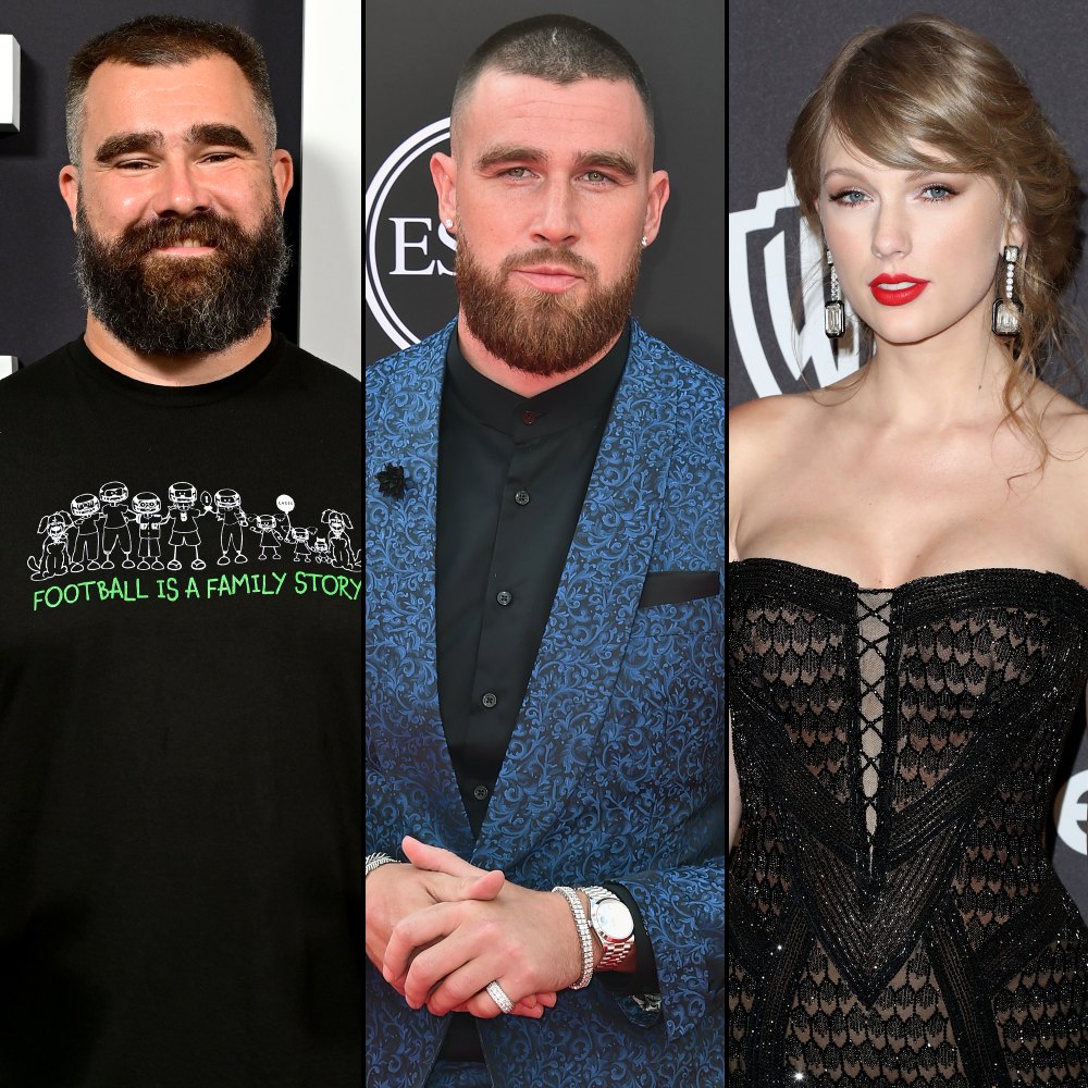 Jason Kelce Jokes Brother Travis 'Will Kill Me' for Choosing Taylor Swift as Dream Podcast Guest