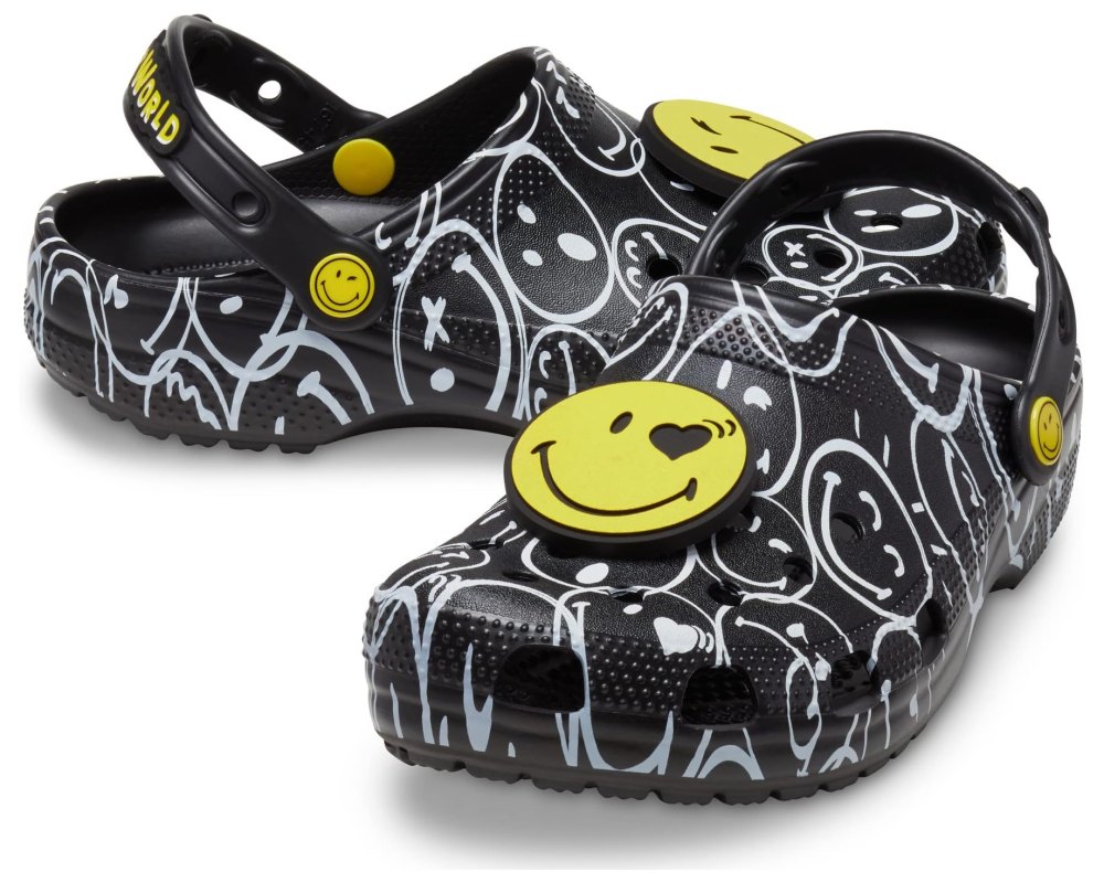 Zappos Print Lab: SmileyWorld&reg; Classic Clog Crocs