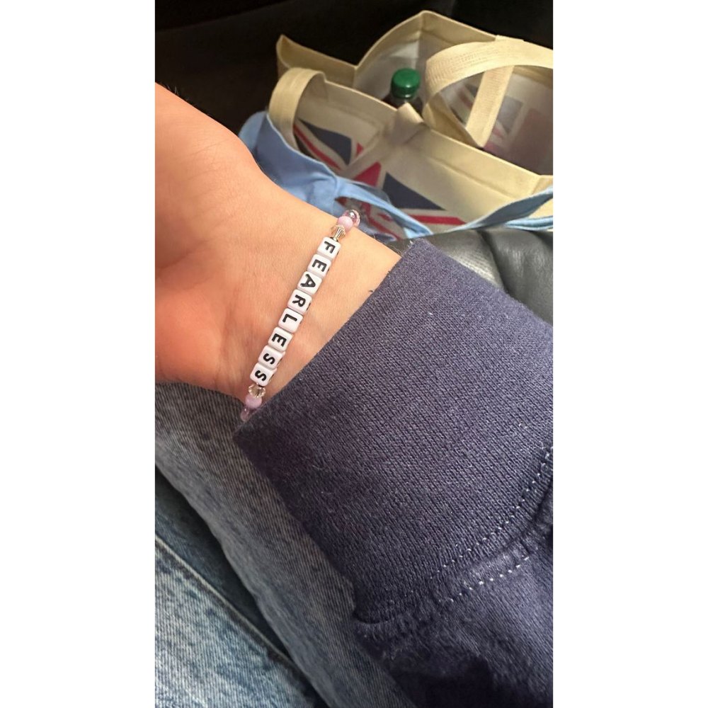 Sophie Turner Shares Pic of ‘Fearless’ Friendship Bracelet After Taylor Swift Hangouts