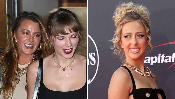 Taylor Swift and Blake Lively Are BFF Goals at Dinner With Patrick Mahomes' Wife Brittany