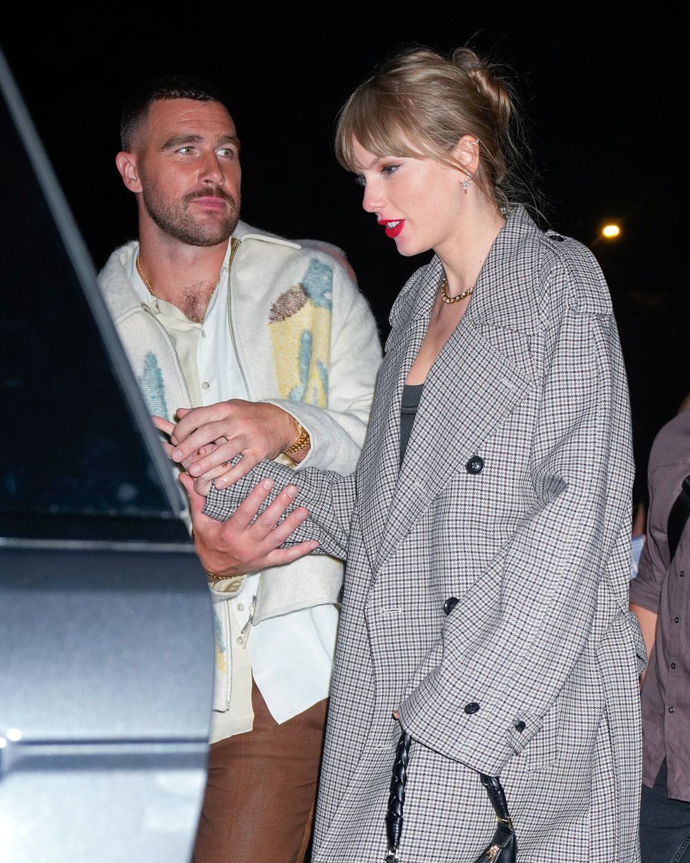 Travis Kelce Addresses the Endless Attention Around His 'Weird Hand-Holding' With Taylor Swift