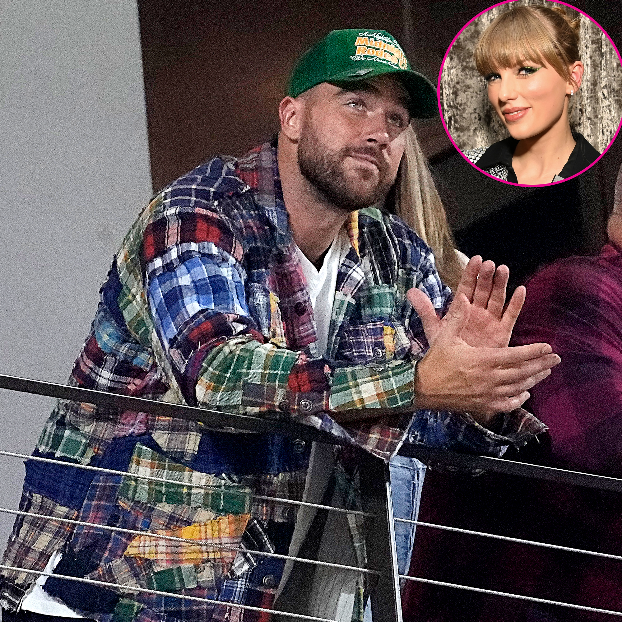 Travis Kelce Dances to Taylor Swift Song at 1st World Series Game | Us  Weekly
