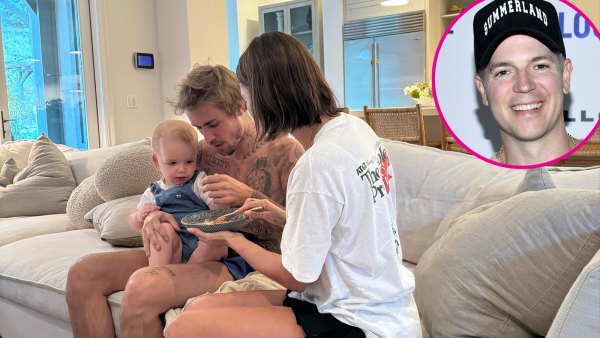 Justin and Hailey Bieber Cradle Jason Kennedy Newborn