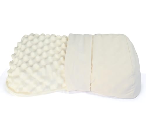 Best Organic Runner-Up: Turmerry Egg Crate Latex Side Sleeper Pillow