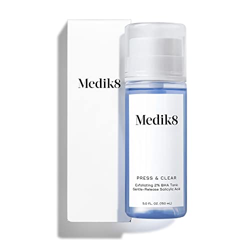 Best for Oily Skin: Medik8 Press and Clear Exfoliating 2% BHA Tonic