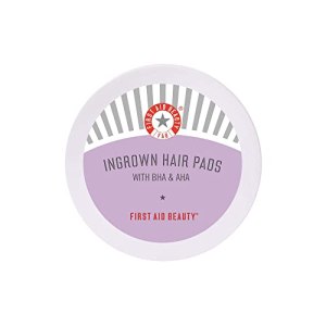 Best for Ingrown Hairs: First Aid Beauty Ingrown Hair Pads with BHA & AHA