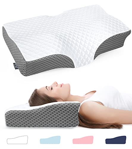 Best for Neck Pain: Groye Adjustable Neck Pillow for Pain Relief